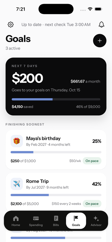 The real Monbark iPhone savings goals